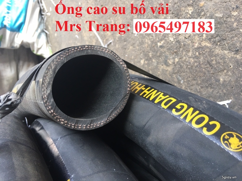 Ống cao su bố vải 3 lớp, 5 lớp, 7 lớp có sẵn từ phi 8 - phi 300